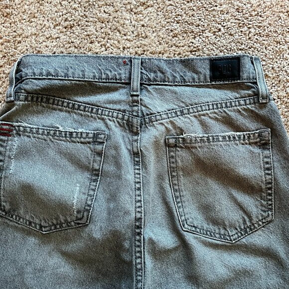 Urban Outfitters BDG High Waisted Cowboy Jeans Black/Gray (Size 29/8) - Picture 11 of 13